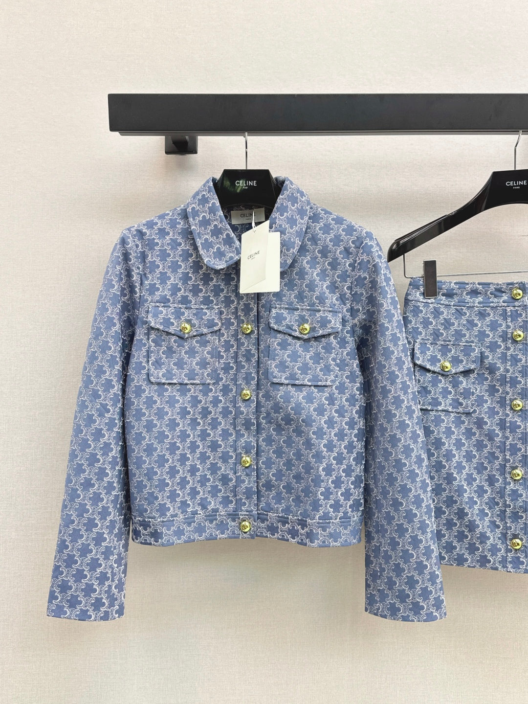 Celi 25fw denim suit