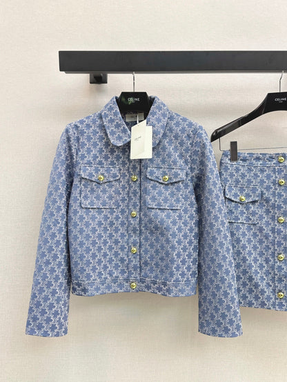 Celi 25fw denim suit