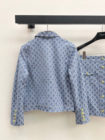 Celi 25fw denim suit