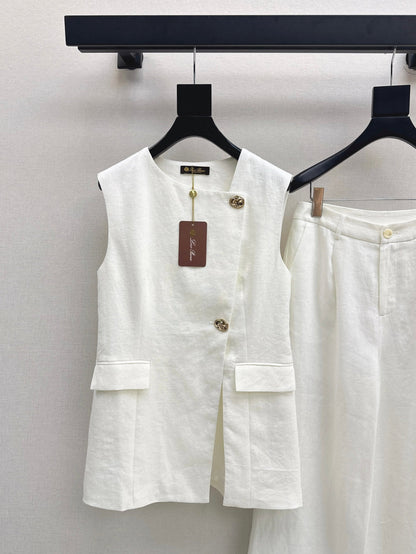 Loro 25ss linen suit