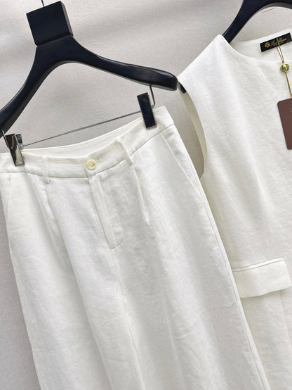 Loro 25ss linen suit