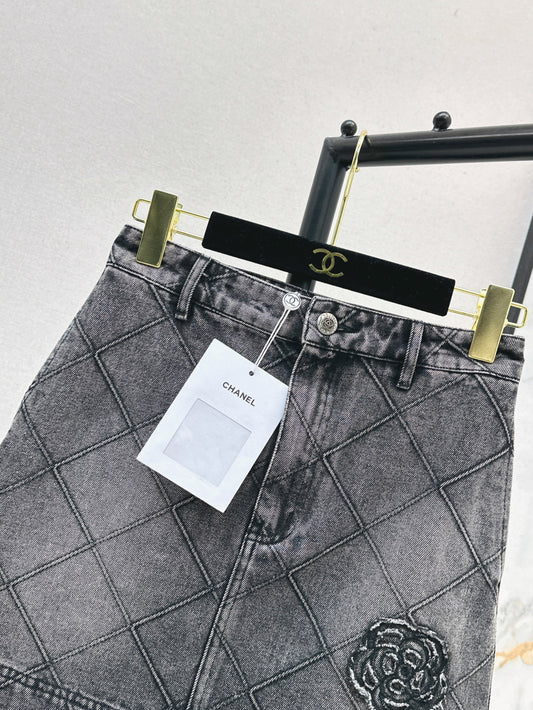 Chan 25ss denim skirt