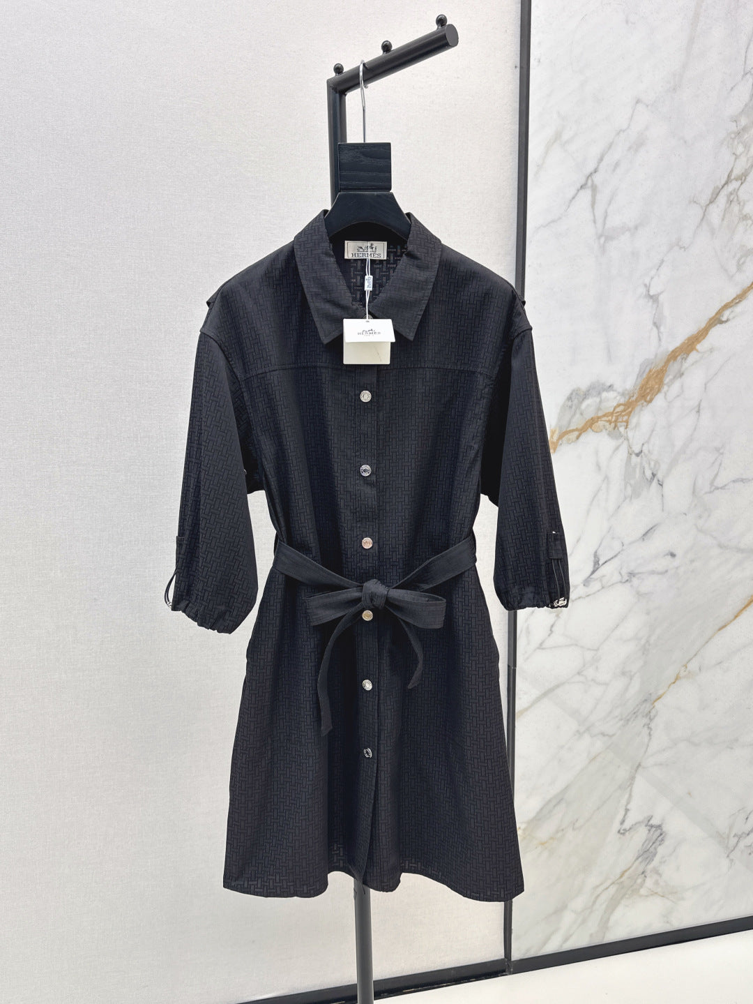 Herm 25fw jacquard dress