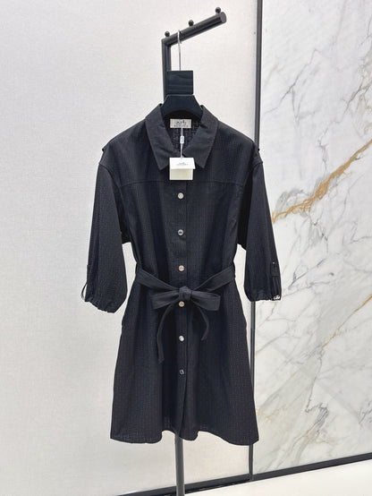 Herm 25fw jacquard dress