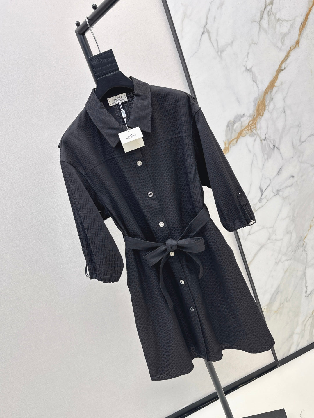 Herm 25fw jacquard dress