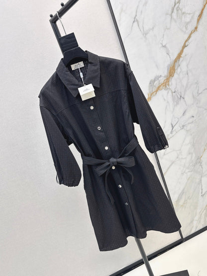 Herm 25fw jacquard dress