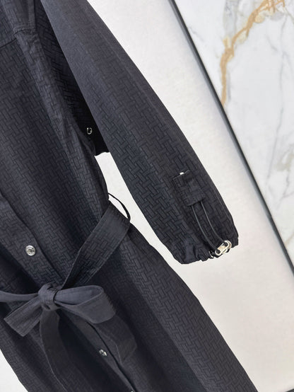 Herm 25fw jacquard dress