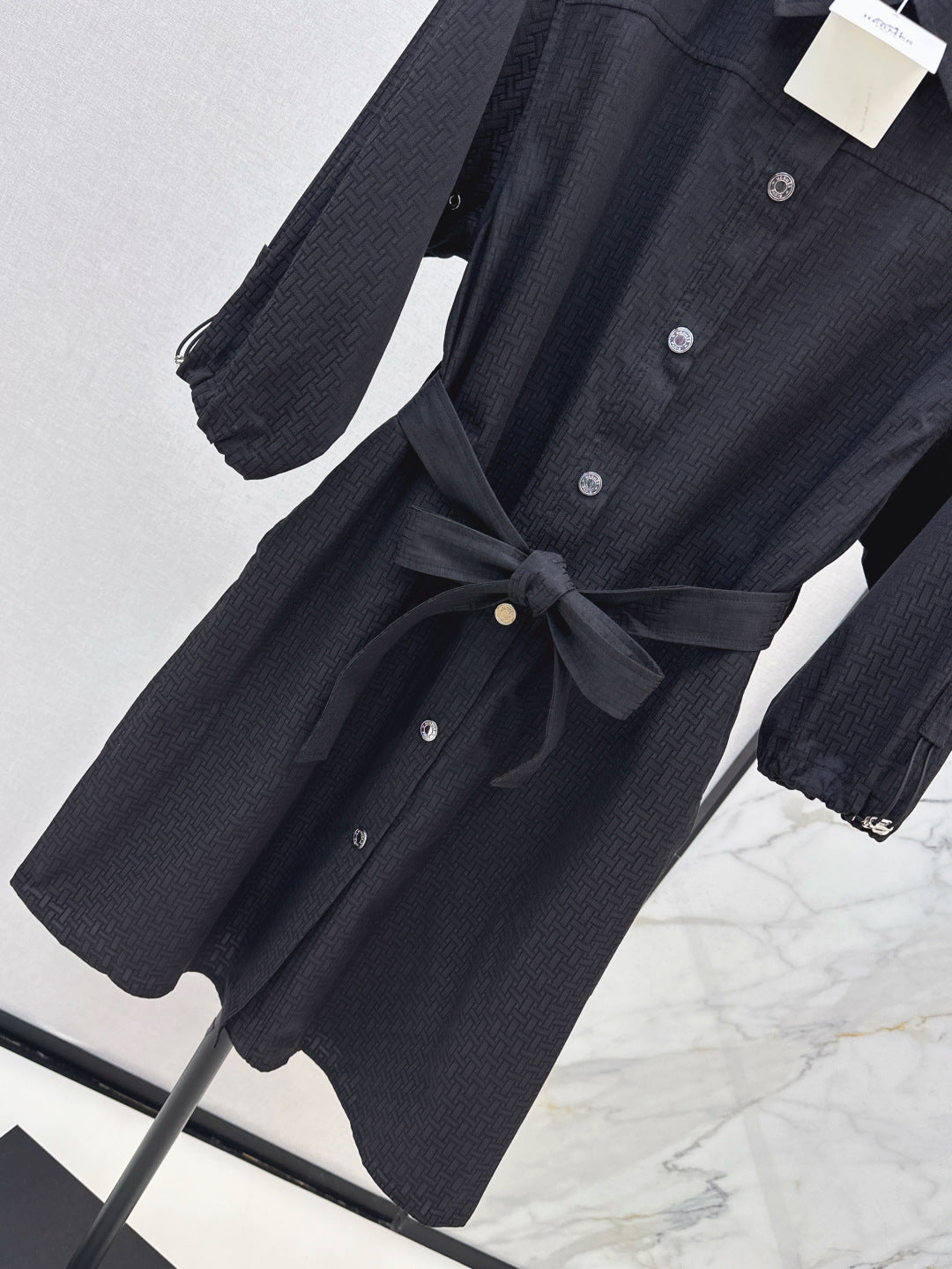 Herm 25fw jacquard dress