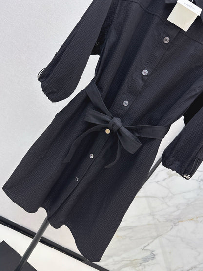 Herm 25fw jacquard dress