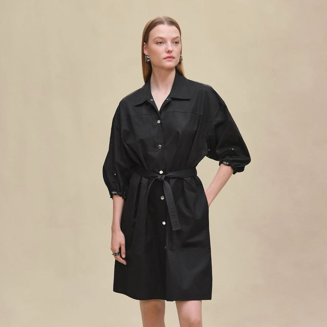Herm 25fw jacquard dress