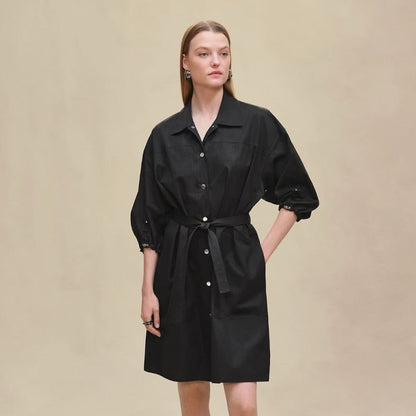 Herm 25fw jacquard dress