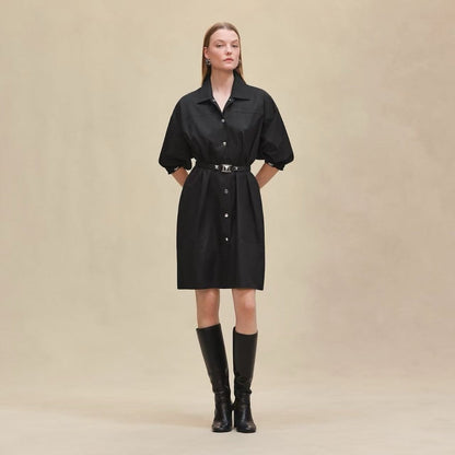 Herm 25fw jacquard dress