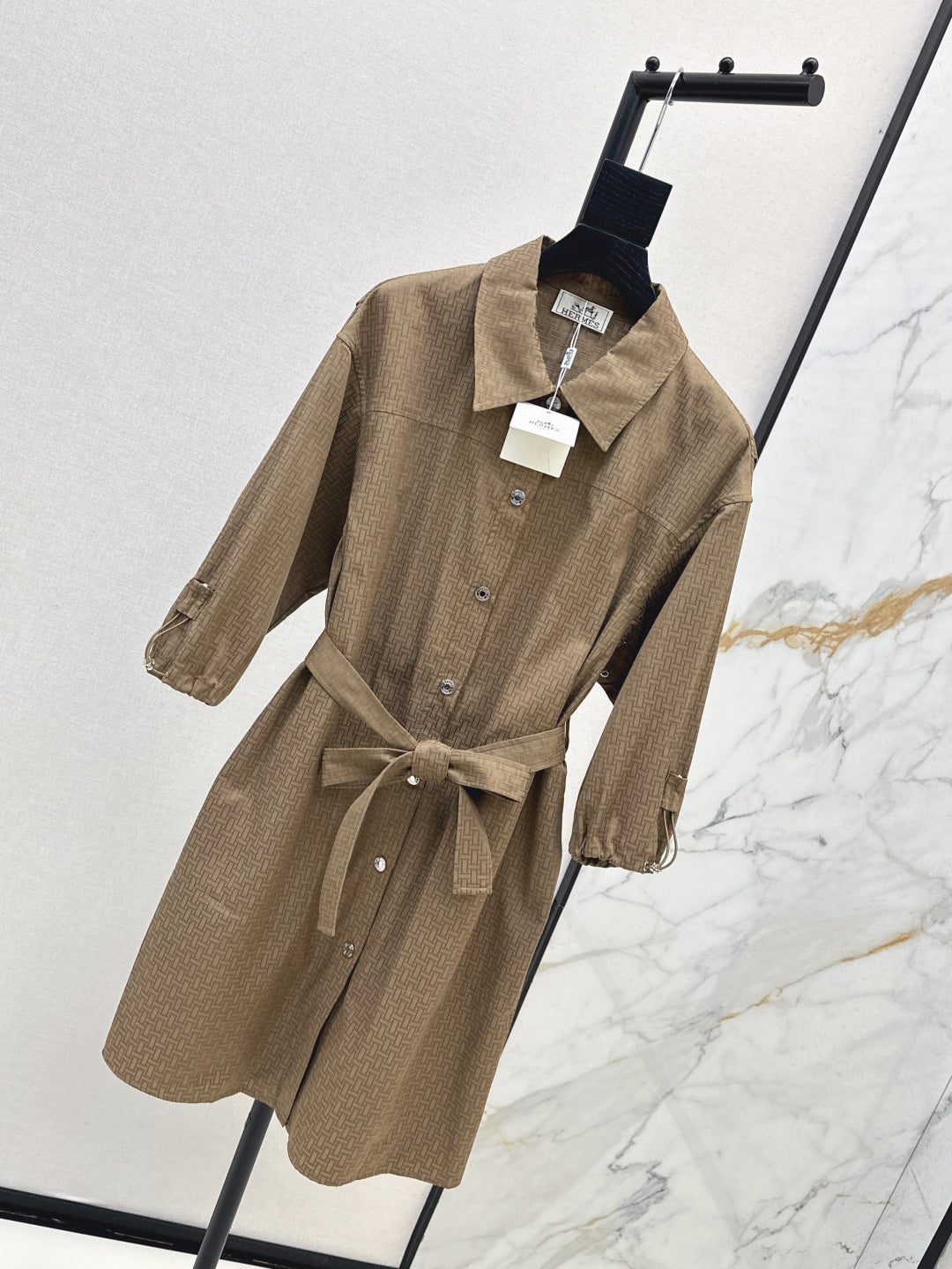 Herm 25fw jacquard dress