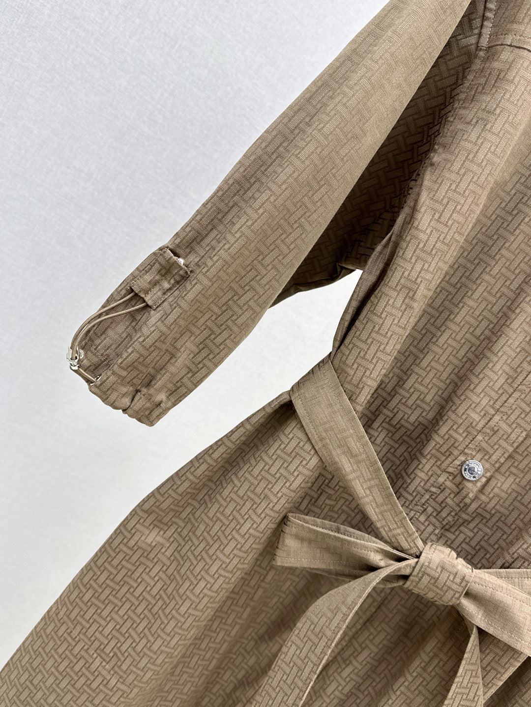 Herm 25fw jacquard dress