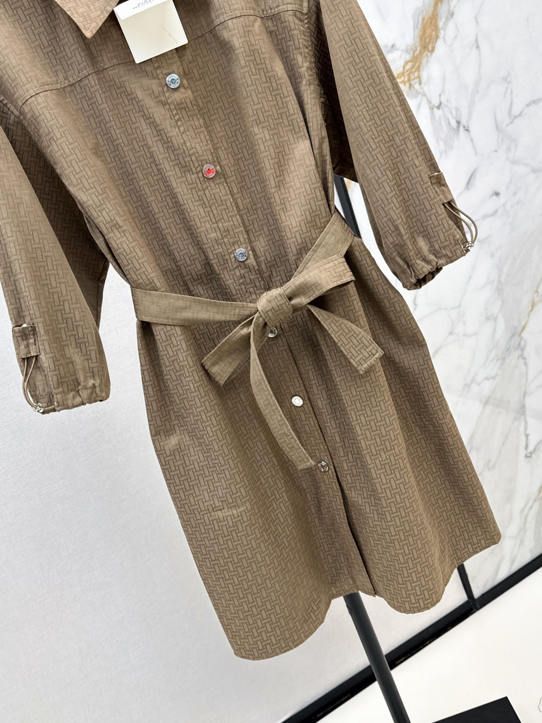 Herm 25fw jacquard dress