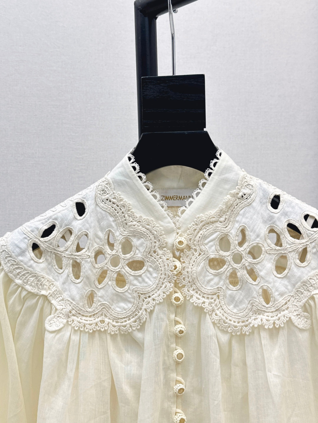 Zimm 25ss embroidered shirt
