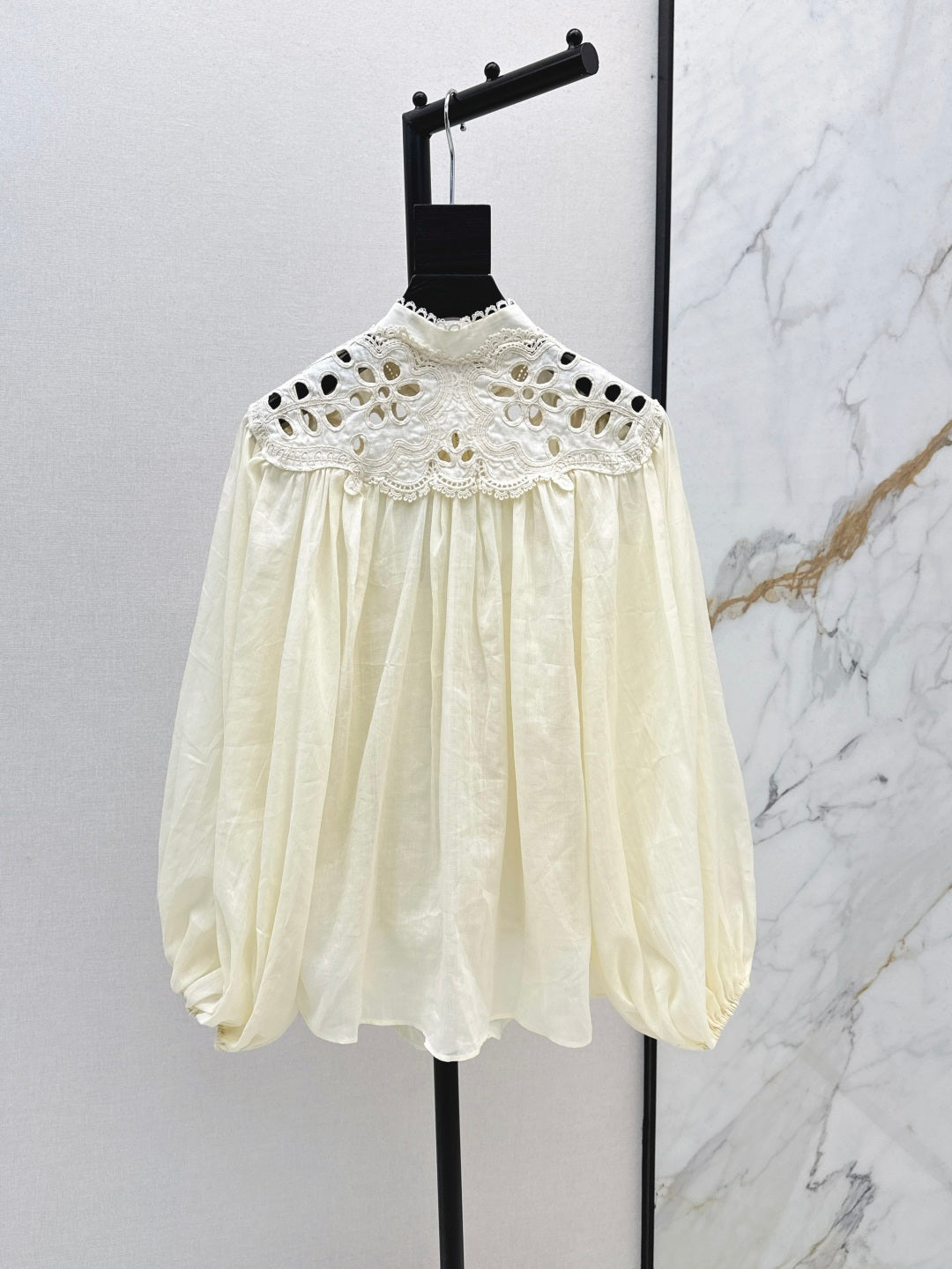 Zimm 25ss embroidered shirt
