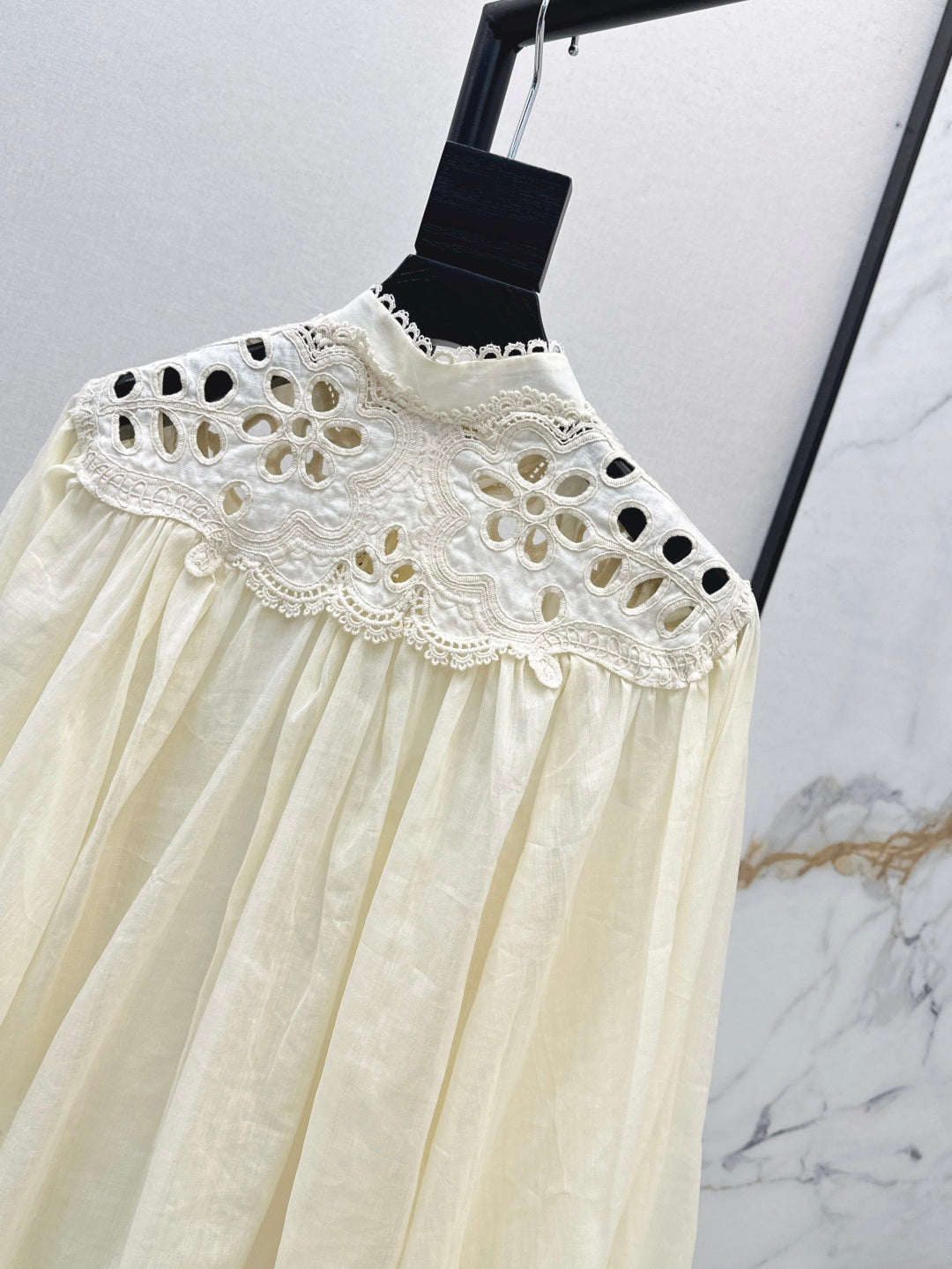 Zimm 25ss embroidered shirt