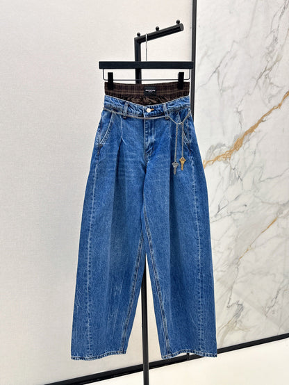 Wang 25fw patches jeans