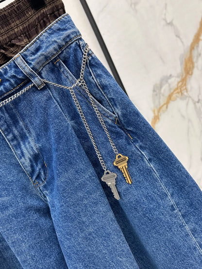 Wang 25fw patches jeans