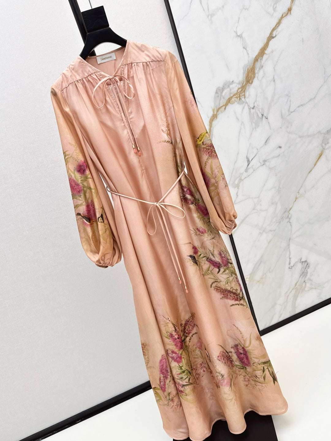 Zimm 25ss silk dress