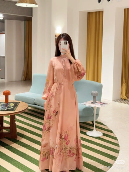 Zimm 25ss silk dress
