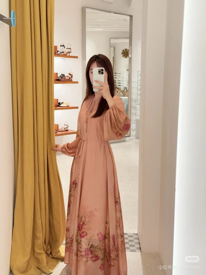 Zimm 25ss silk dress