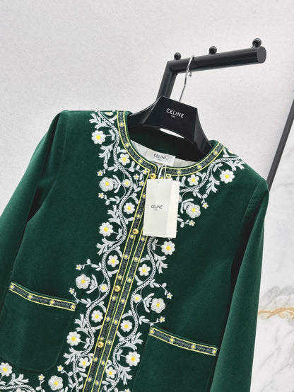 Celi 25fw embroidered jacket