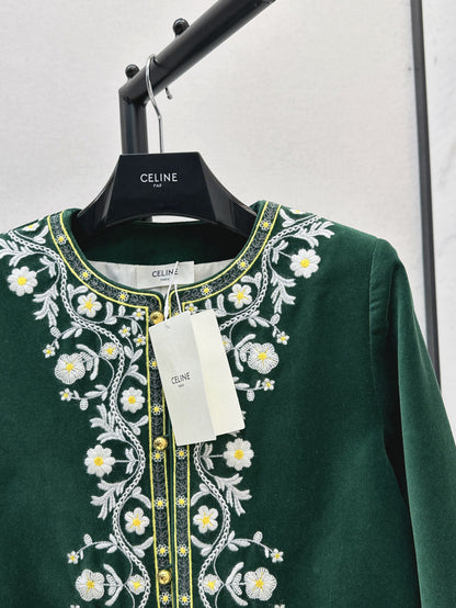 Celi 25fw embroidered jacket