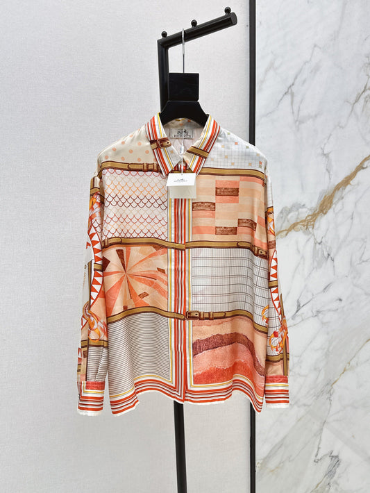 Herm 25ss silk shirt