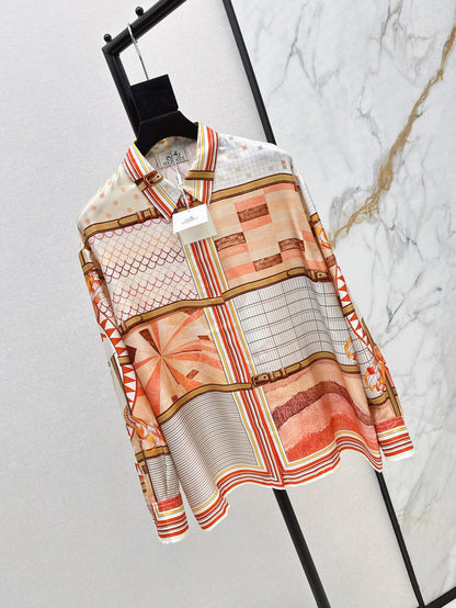 Herm 25ss silk shirt
