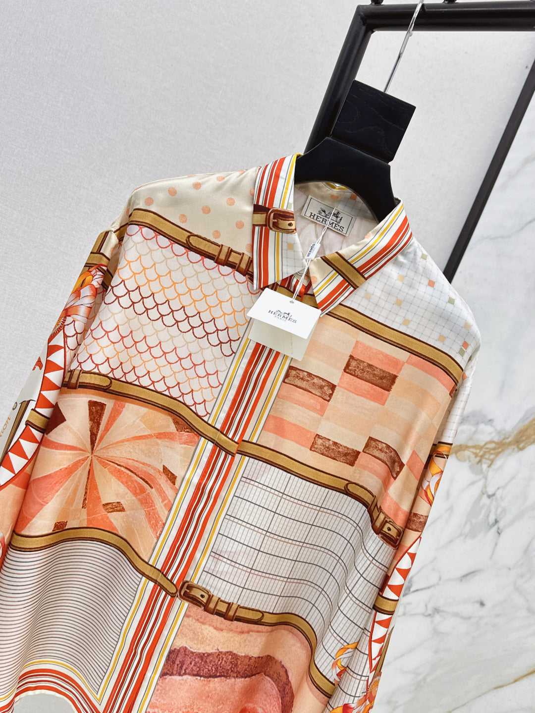 Herm 25ss silk shirt