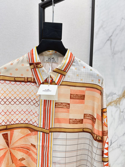 Herm 25ss silk shirt