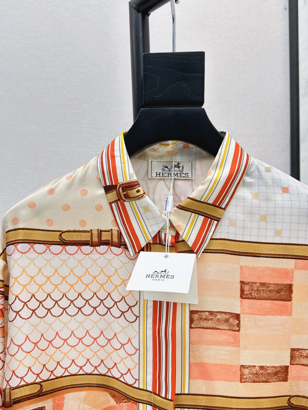 Herm 25ss silk shirt