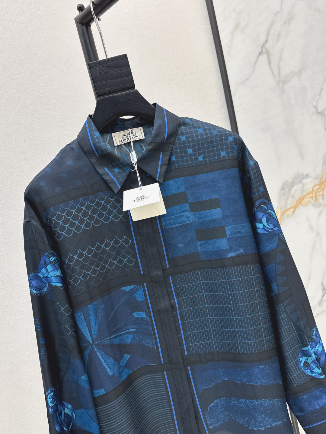 Herm 25ss silk shirt