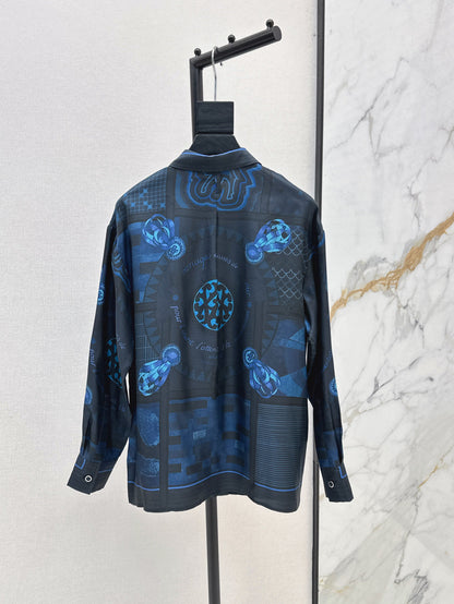 Herm 25ss silk shirt