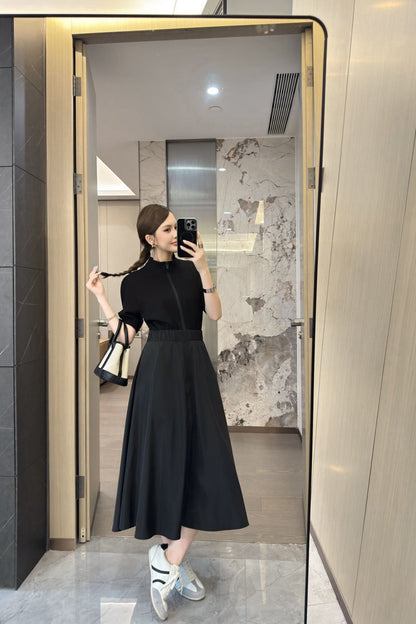 Mon 25ss zipper dress