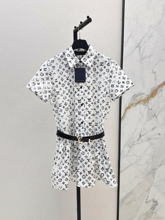 Louis 25ss print dress
