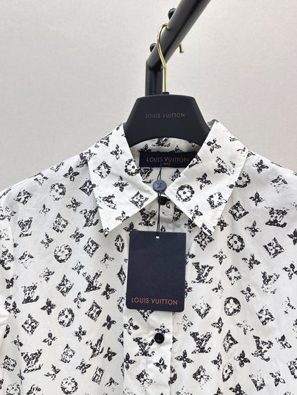 Louis 25ss print dress