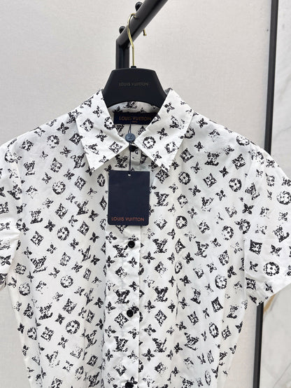 Louis 25ss print dress