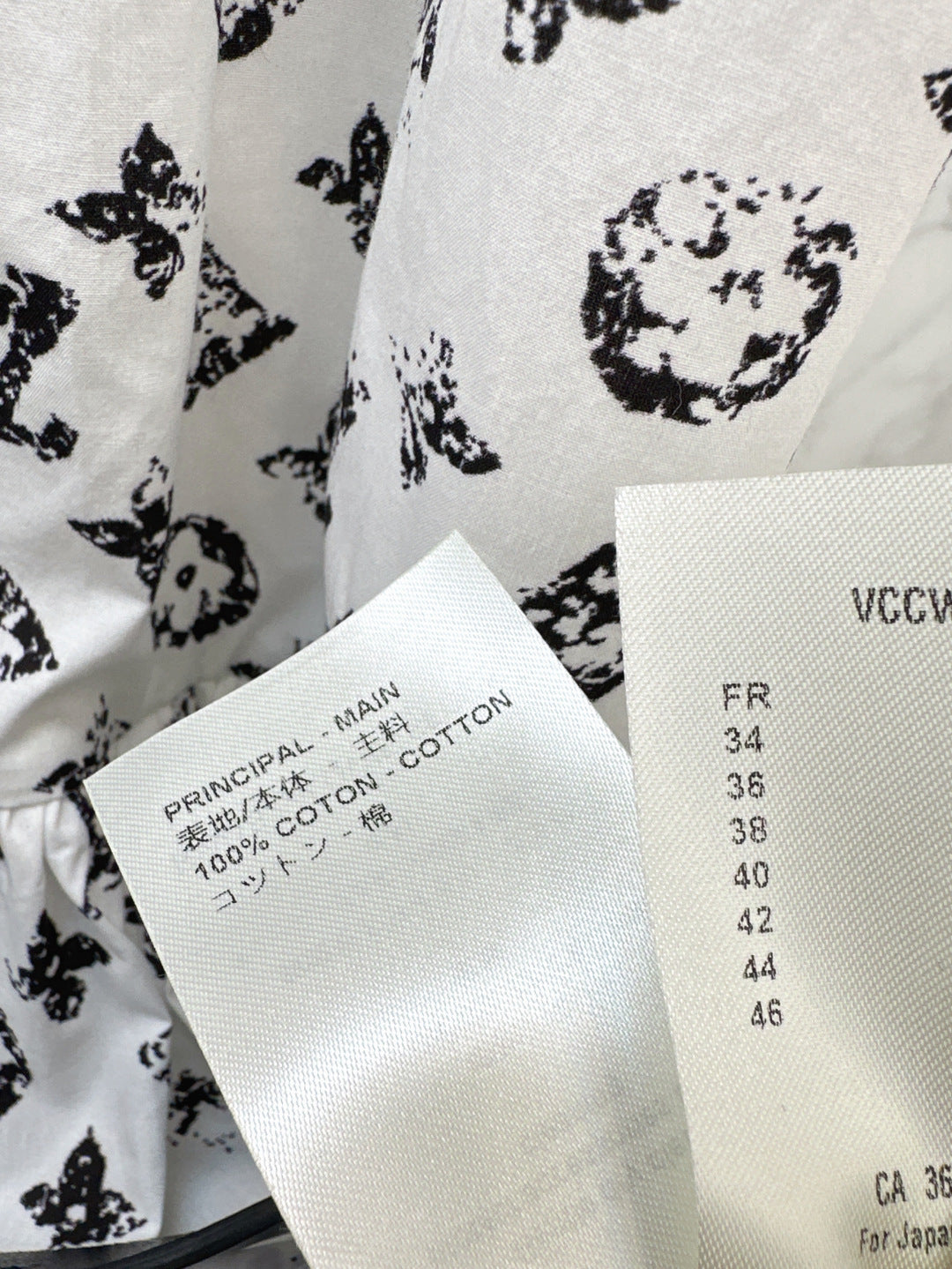 Louis 25ss print dress