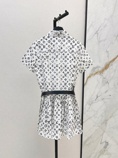 Louis 25ss print dress