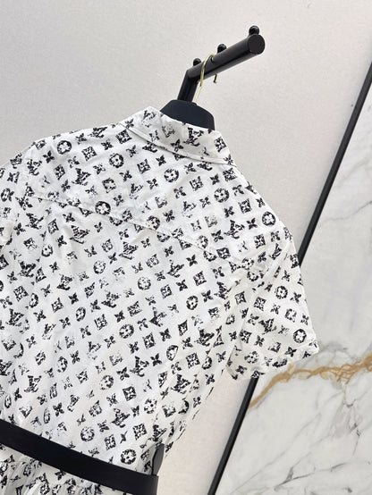 Louis 25ss print dress
