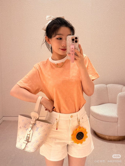 Louis 25ss print t-shirt
