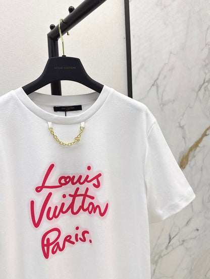 Louis 25ss print t-shirt