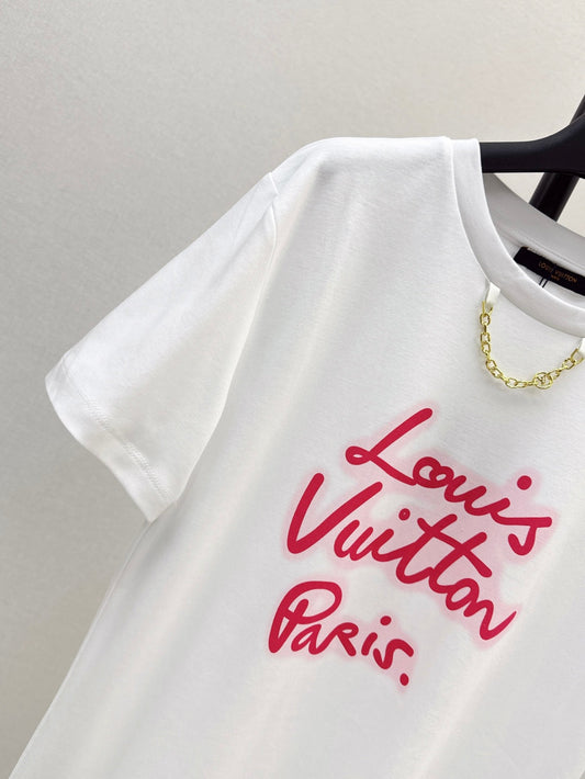 Louis 25ss print t-shirt