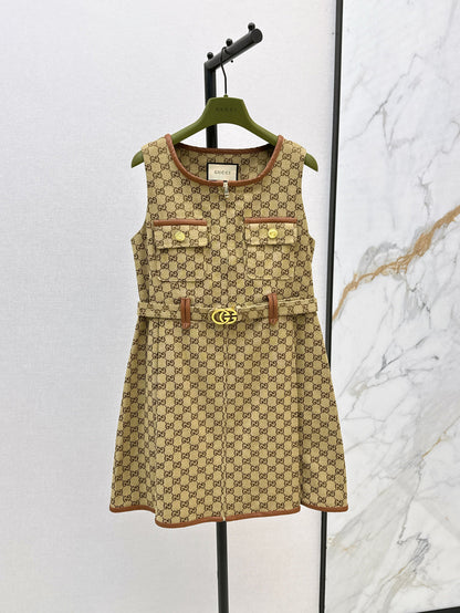 Guc 25ss sleeveless dress