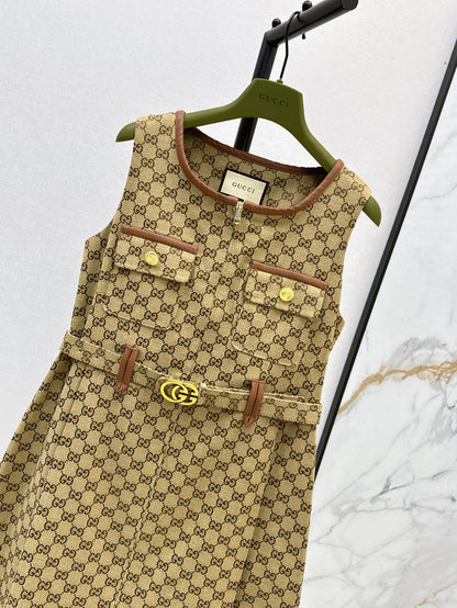 Guc 25ss sleeveless dress