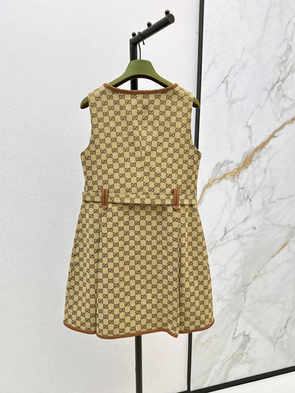 Guc 25ss sleeveless dress