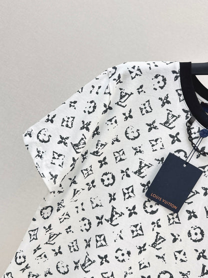 Louis 25ss print t-shirt